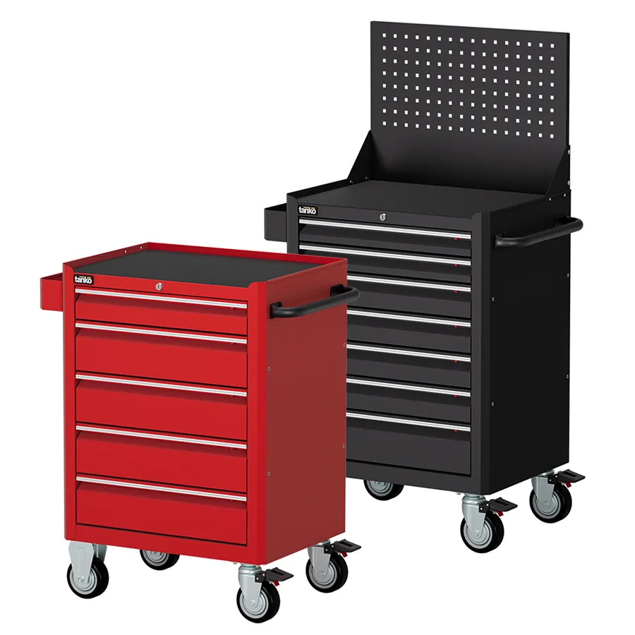 EGL工具車有黑色與紅色可選擇