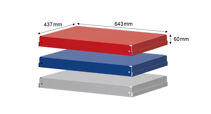 EKB-P05鐵抽屜配件組