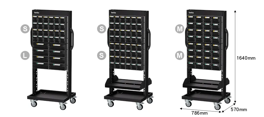 EKC上手盒整理車-置物款棚板