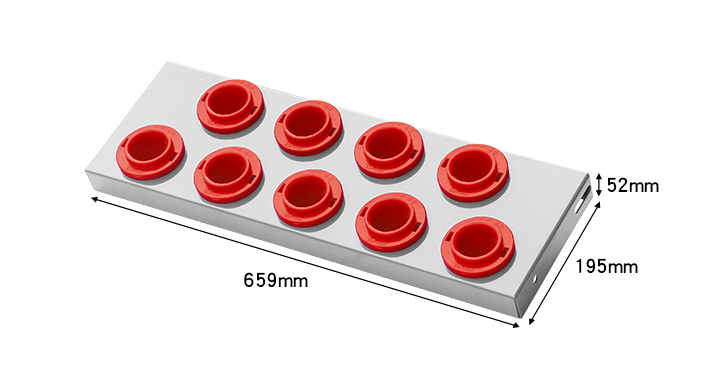 EKBN-2活動刀具架配件尺寸