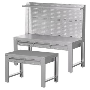 不銹鋼工作桌-抽屜款